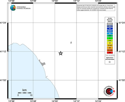 Mappa MCS - territori località