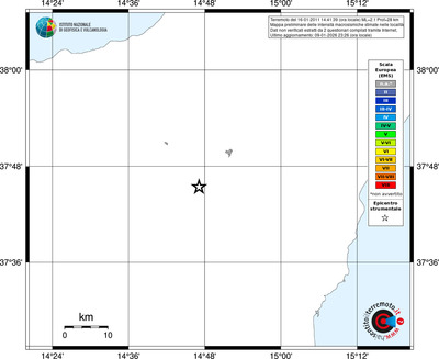 Mappa EMS - territori località