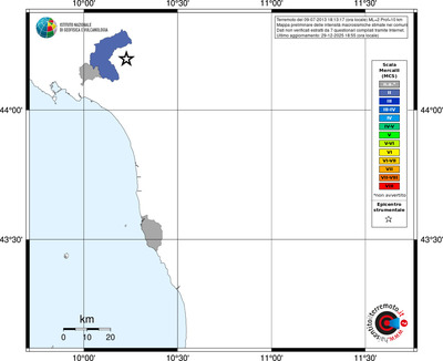 Mappa MCS - territori comuni