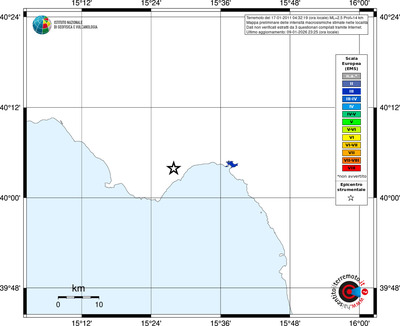 Mappa EMS - territori località