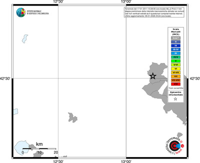 Mappa MCS - territori comuni