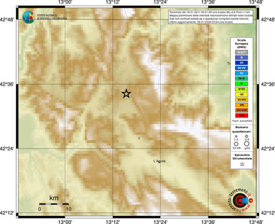 Mappa EMS - località