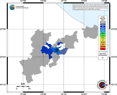 Mappa MCS - territori comuni