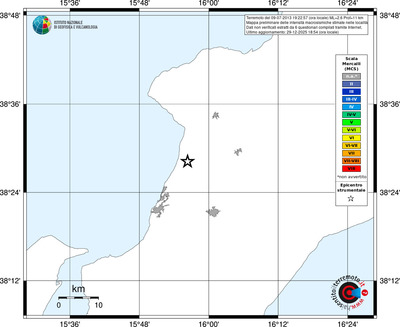 Mappa MCS - territori località