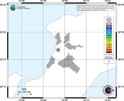 Mappa MCS - territori comuni