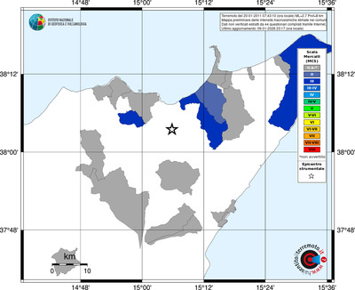 Mappa MCS - territori comuni