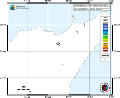Mappa EMS - territori località