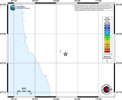 Mappa MCS - territori località