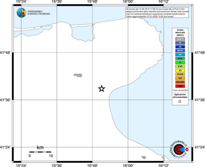 Mappa MCS - territori località