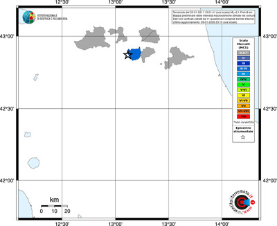 Mappa MCS - territori comuni