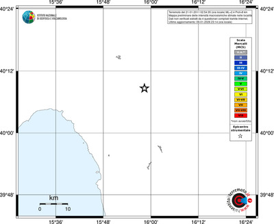 Mappa MCS - territori località