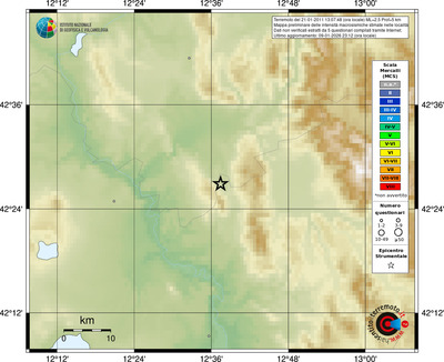 Mappa MCS - località