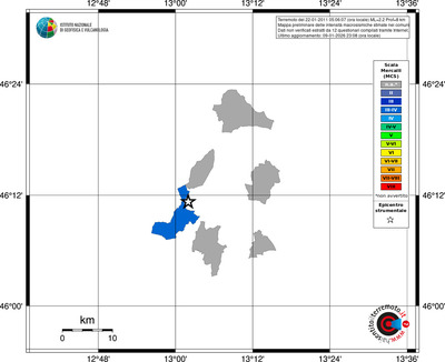 Mappa MCS - territori comuni