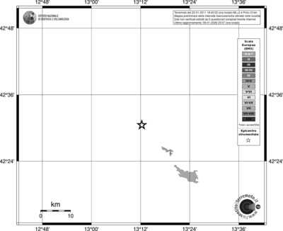 Mappa EMS - territori località