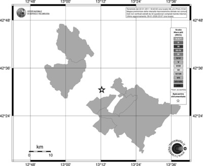 Mappa MCS - territori comuni