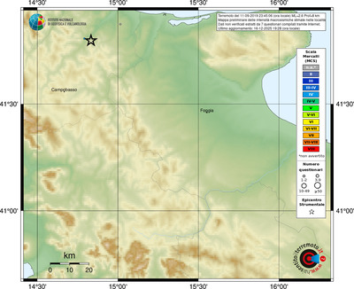 Mappa MCS - località