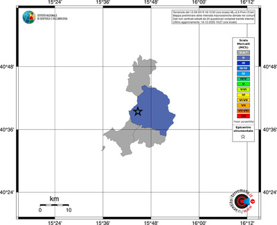 Mappa MCS - territori comuni