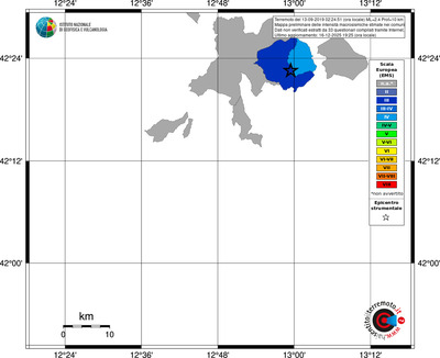 Mappa EMS - territori comuni