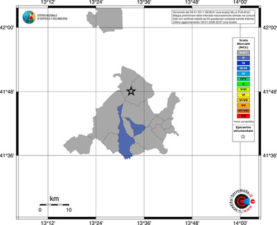 Mappa MCS - territori comuni