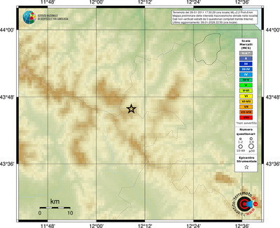 Mappa MCS - località