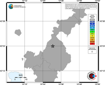 Mappa MCS - territori comuni