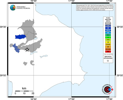 Mappa MCS - territori comuni