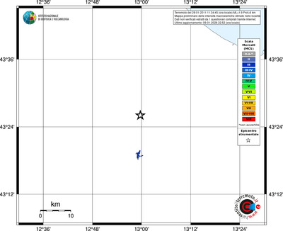 Mappa MCS - territori località