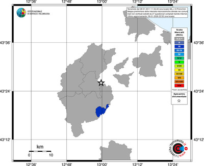 Mappa MCS - territori comuni