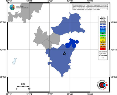 Mappa MCS - territori comuni