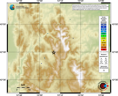 Mappa EMS - località
