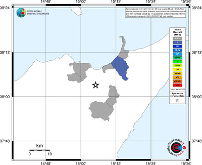 Mappa MCS - territori comuni