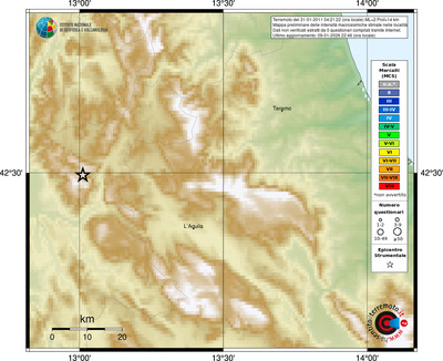 Mappa MCS - località