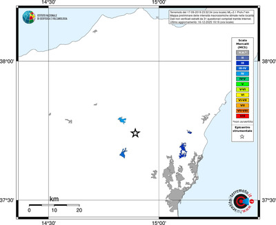 Mappa MCS - territori località