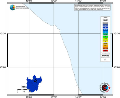 Mappa MCS - territori comuni
