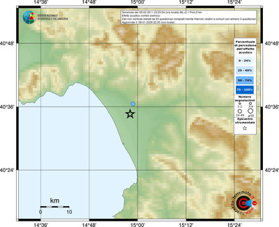 Mappa comuni con almeno 3 questionari