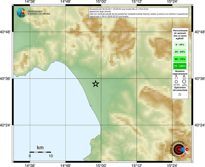 Mappa comuni con almeno 3 questionari