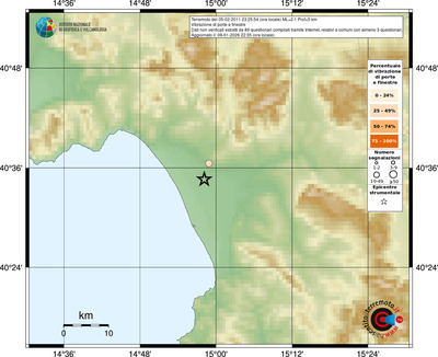 Mappa comuni con almeno 3 questionari