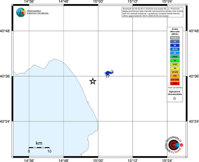 Mappa MCS - territori località
