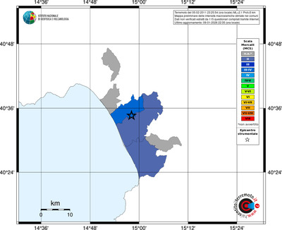 Mappa MCS - territori comuni