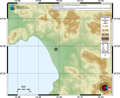 Mappa comuni con almeno 3 questionari