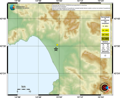 Mappa comuni con almeno 3 questionari