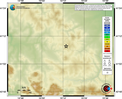 Mappa EMS - località