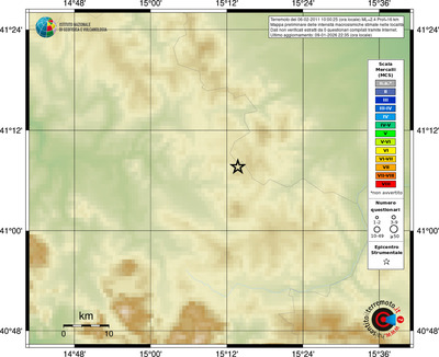 Mappa MCS - località