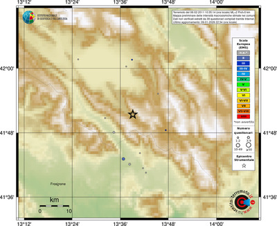 Mappa EMS - comuni