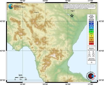 Mappa EMS - località