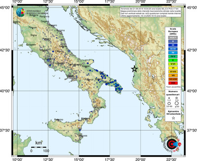 Mappa EMS - località
