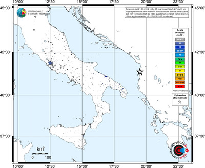 Mappa MCS - territori località