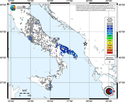 Mappa MCS - territori comuni