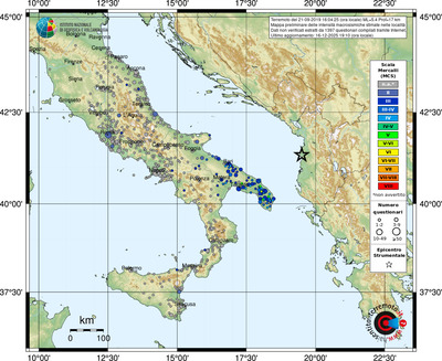 Mappa MCS - località