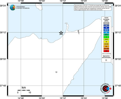 Mappa EMS - territori località